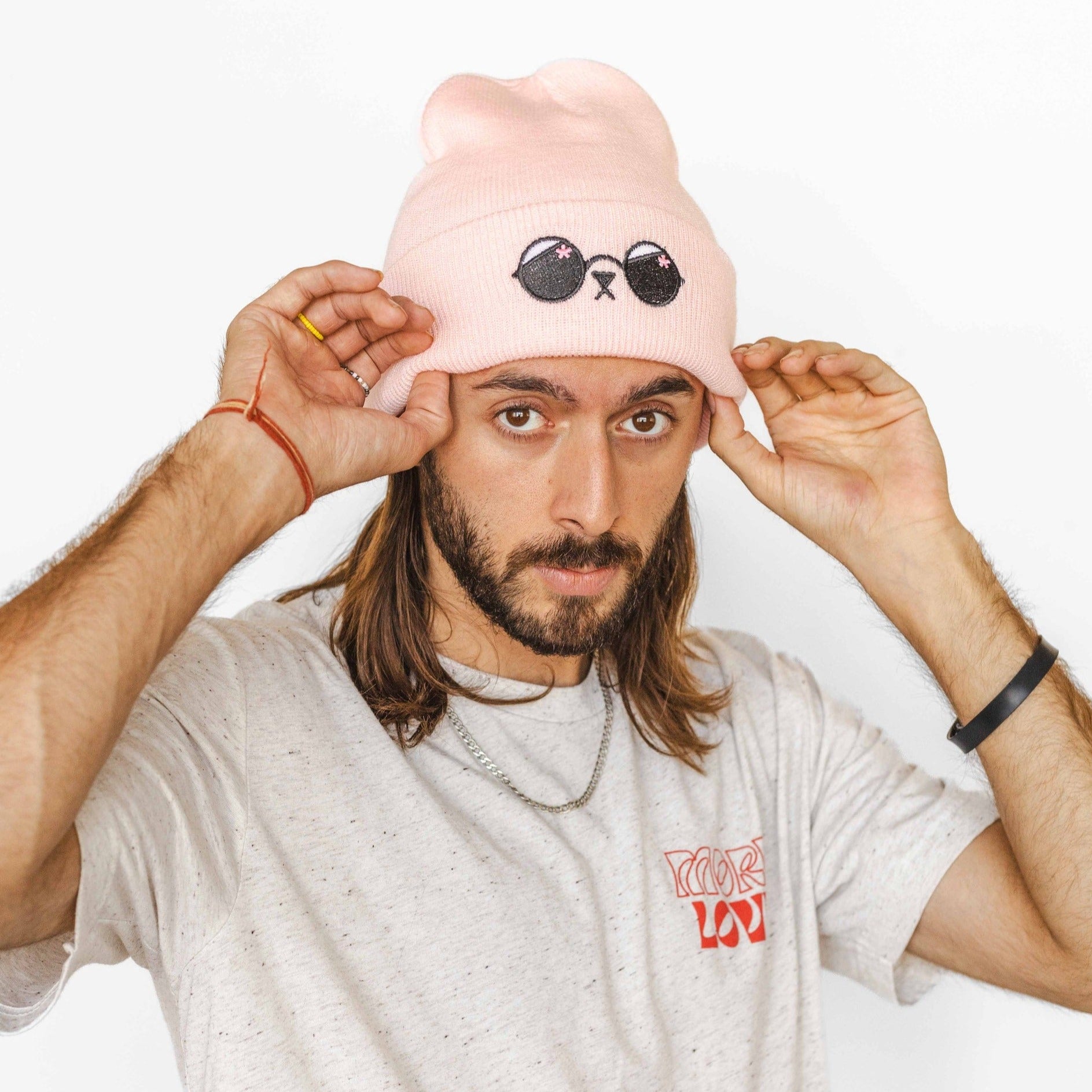The Cat's Tongue - Pink Beanie