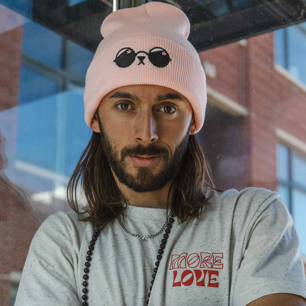 The Cat's Tongue - Pink Beanie