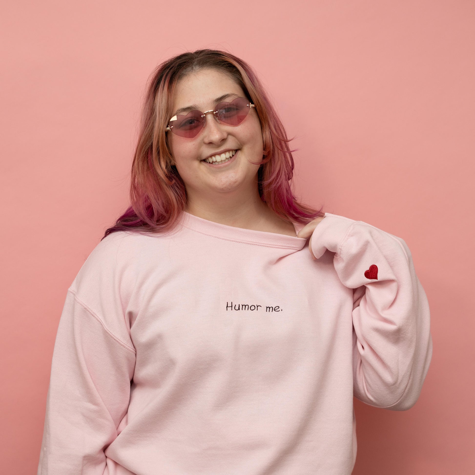 Humor me.- pullover - *limited*