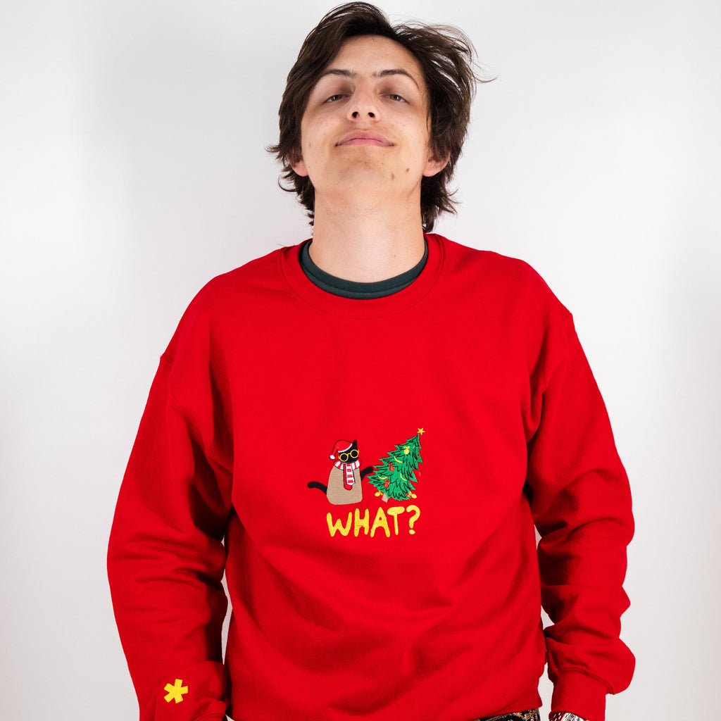"What" Pullover