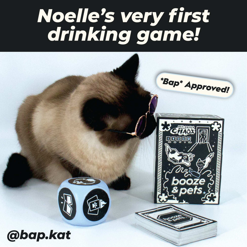 booze & pets - A drinking game made by bap.kat.