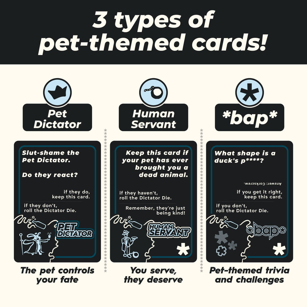 booze & pets - A drinking game made by bap.kat.