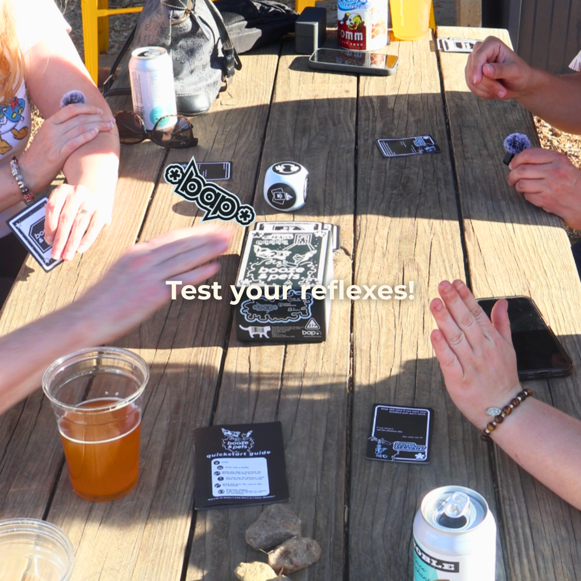 booze & pets - A drinking game made by bap.kat.