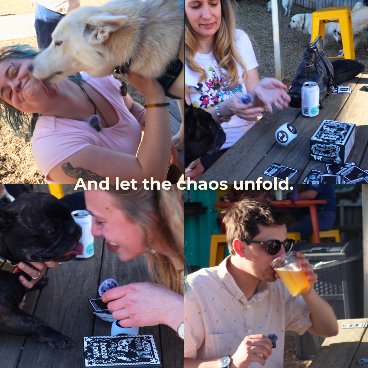 booze & pets - A drinking game made by bap.kat.
