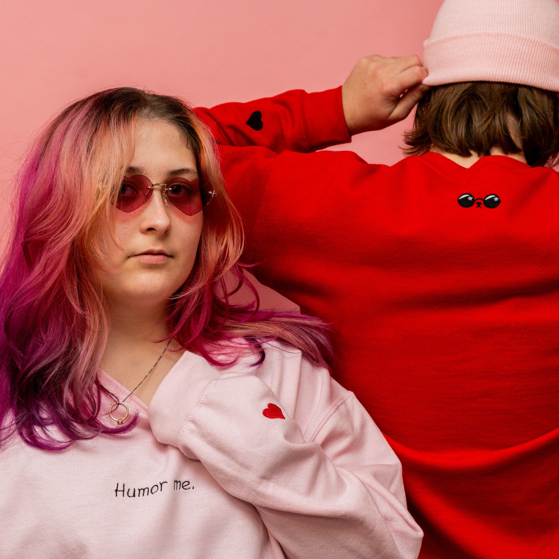 Humor me.- pullover - *limited*
