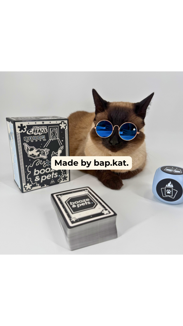 booze & pets - A drinking game made by bap.kat.