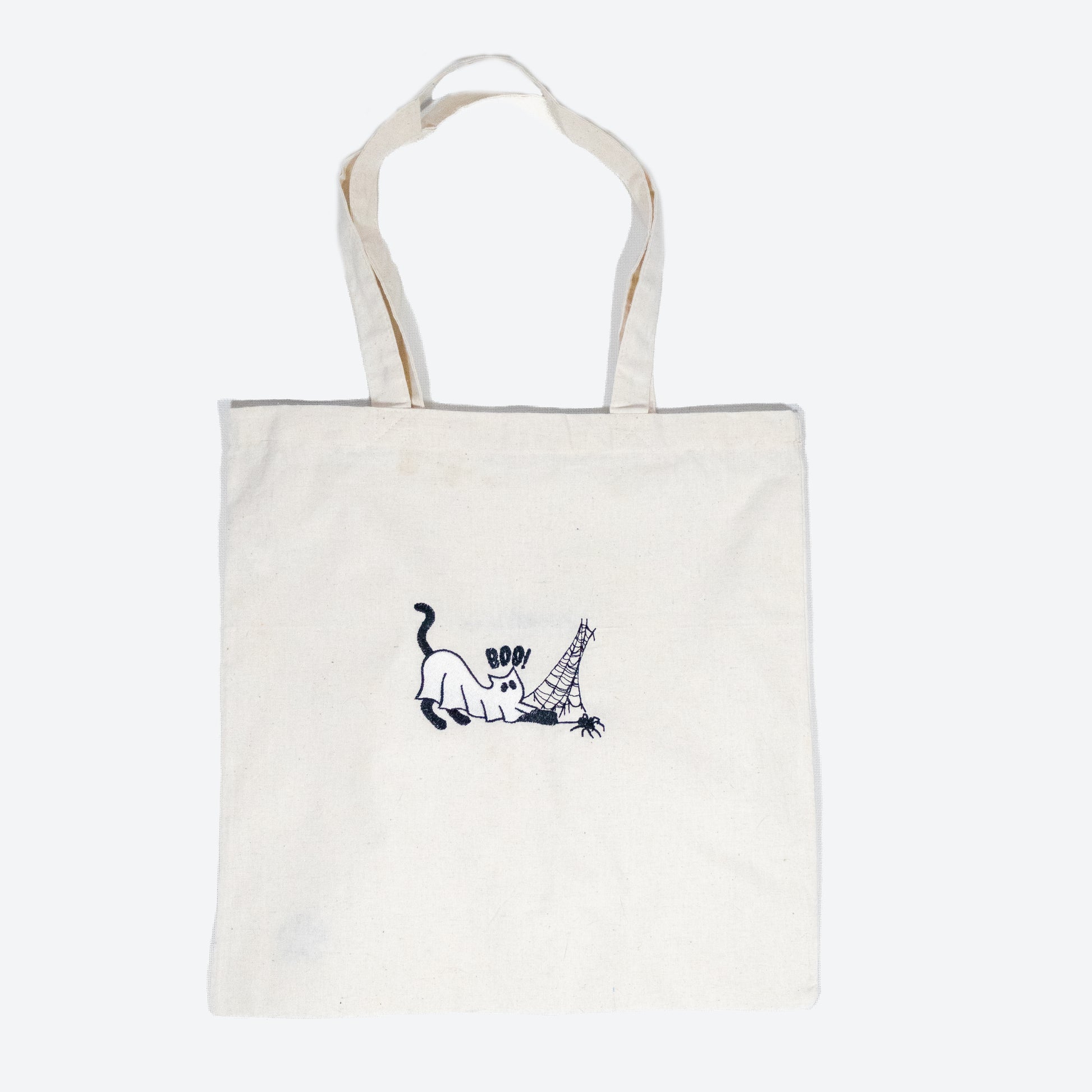 *boo* - Fall Canvas tote