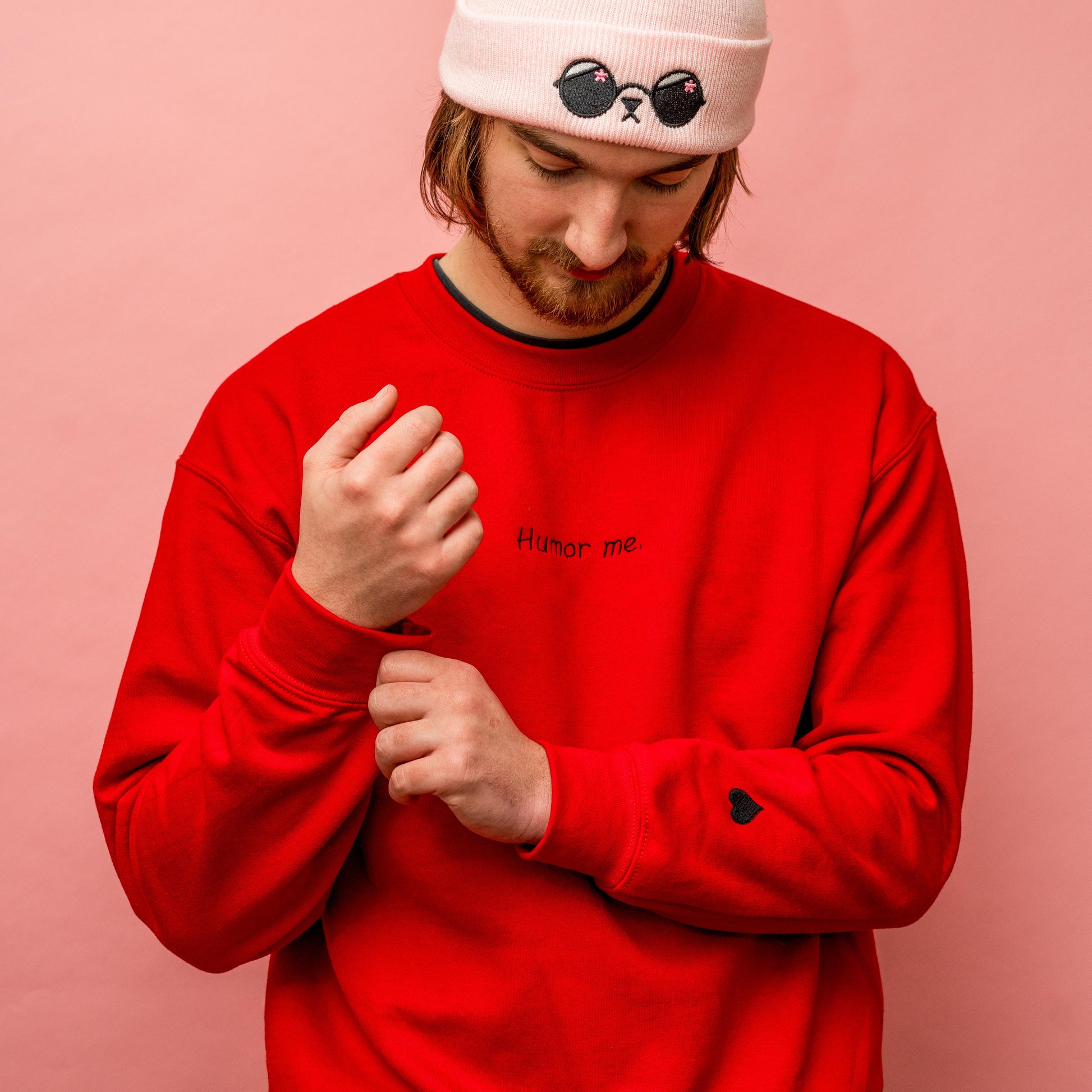 Humor me.- pullover - *limited*